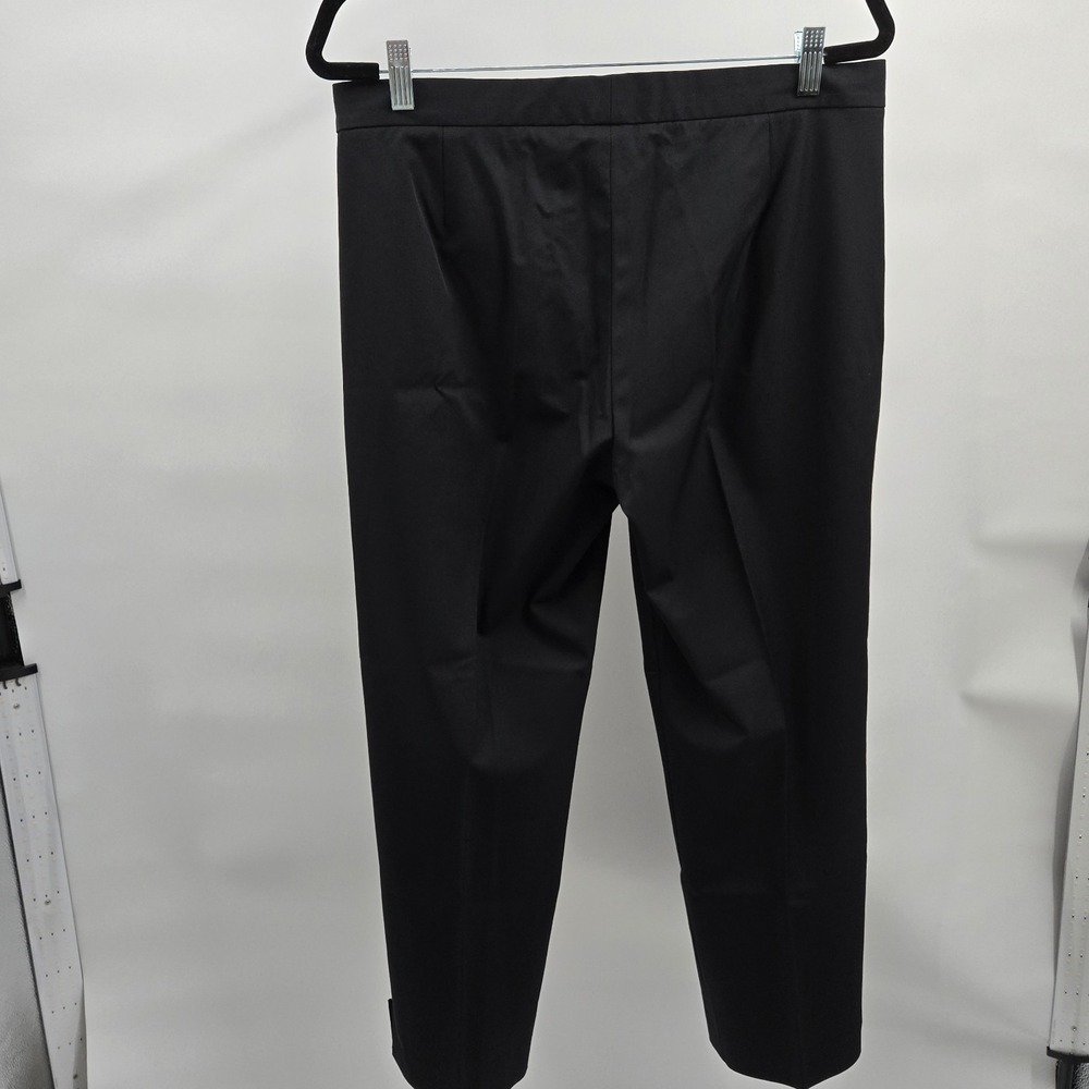 DKNY Women's‎ Dress Pants Size 14, Black Straight Leg - Picture 3 of 13